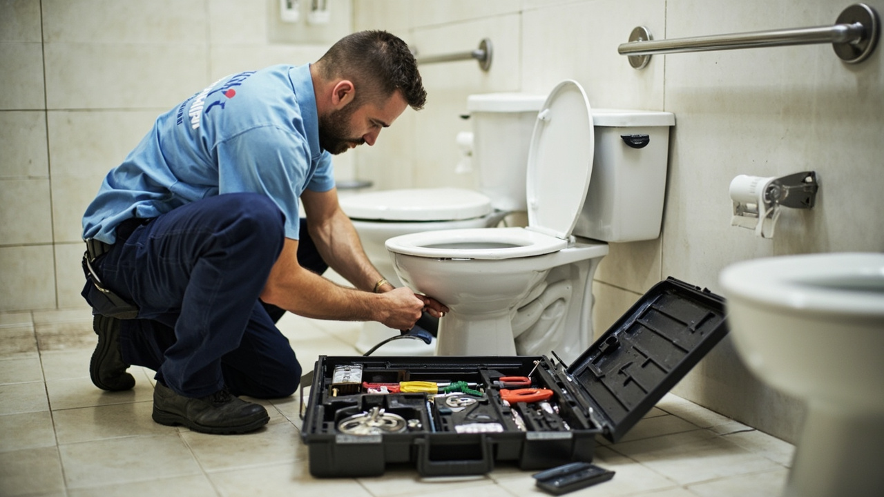 How We Execute Commercial Restroom Fixture Repair