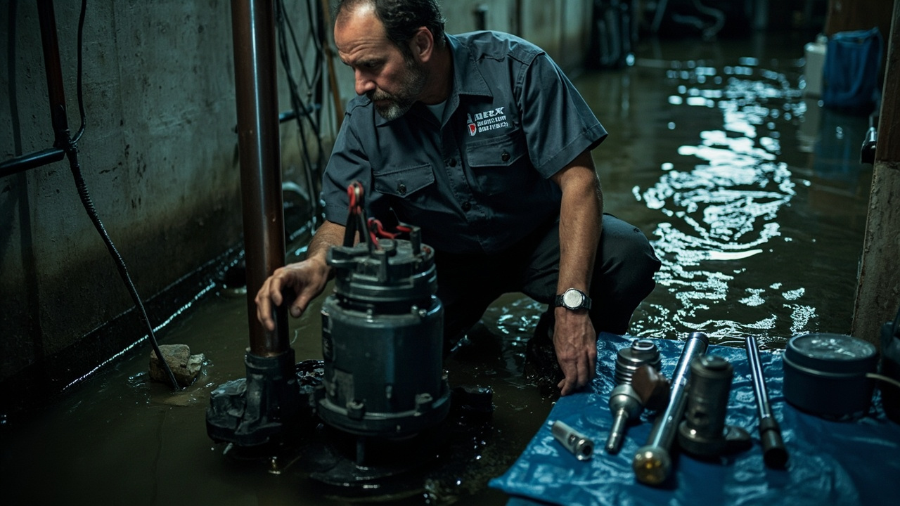 How Emergency Sump Pump Repair Works Under Pressure