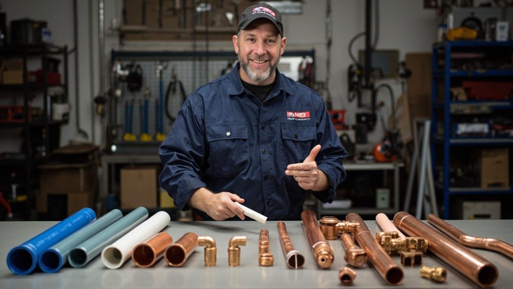 PEX vs. Copper Piping Guide in Sacramento CA 95811